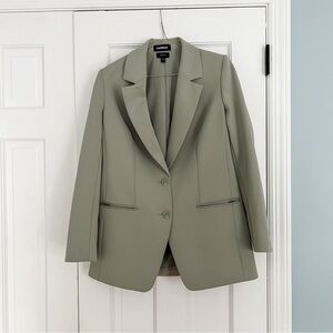 Express Sage Green Blazer
